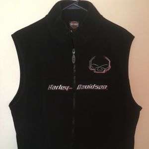 HarleyDavidson fleece vest